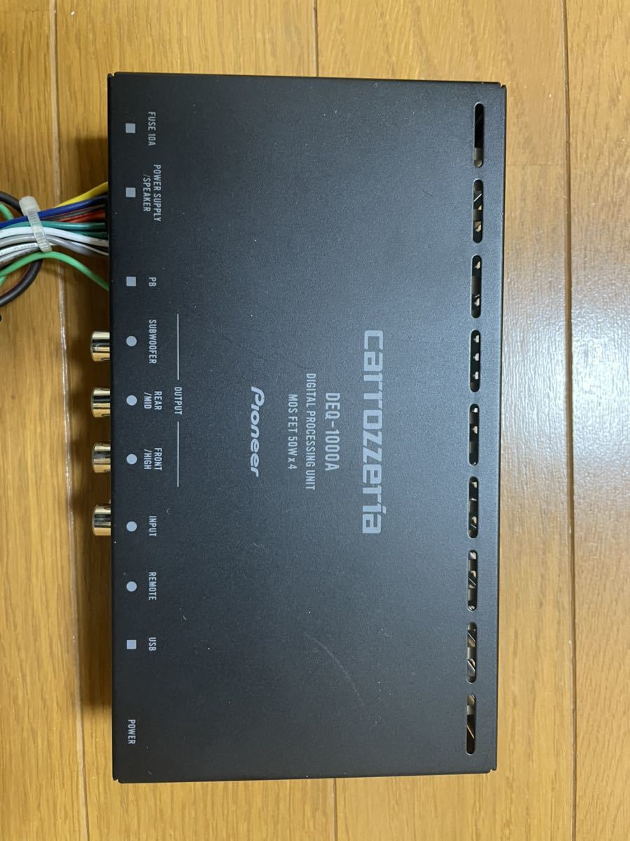 数量限定価格!! デジタルプロセッサー DEQ-1000A カロッツェリア ...