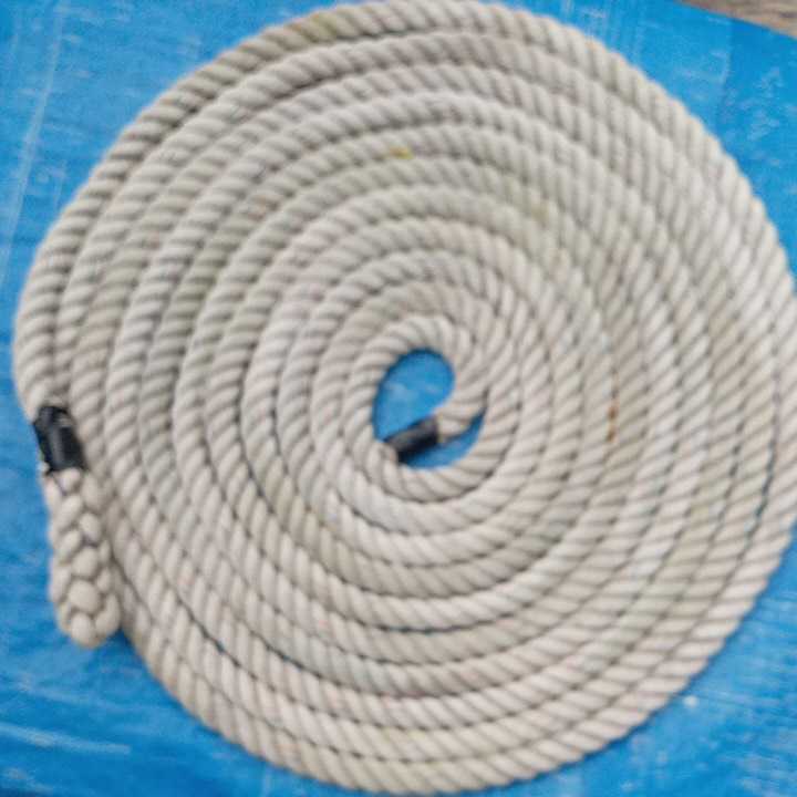 合成繊維ロープ　24mm 11.7m と7.2mのニホセット