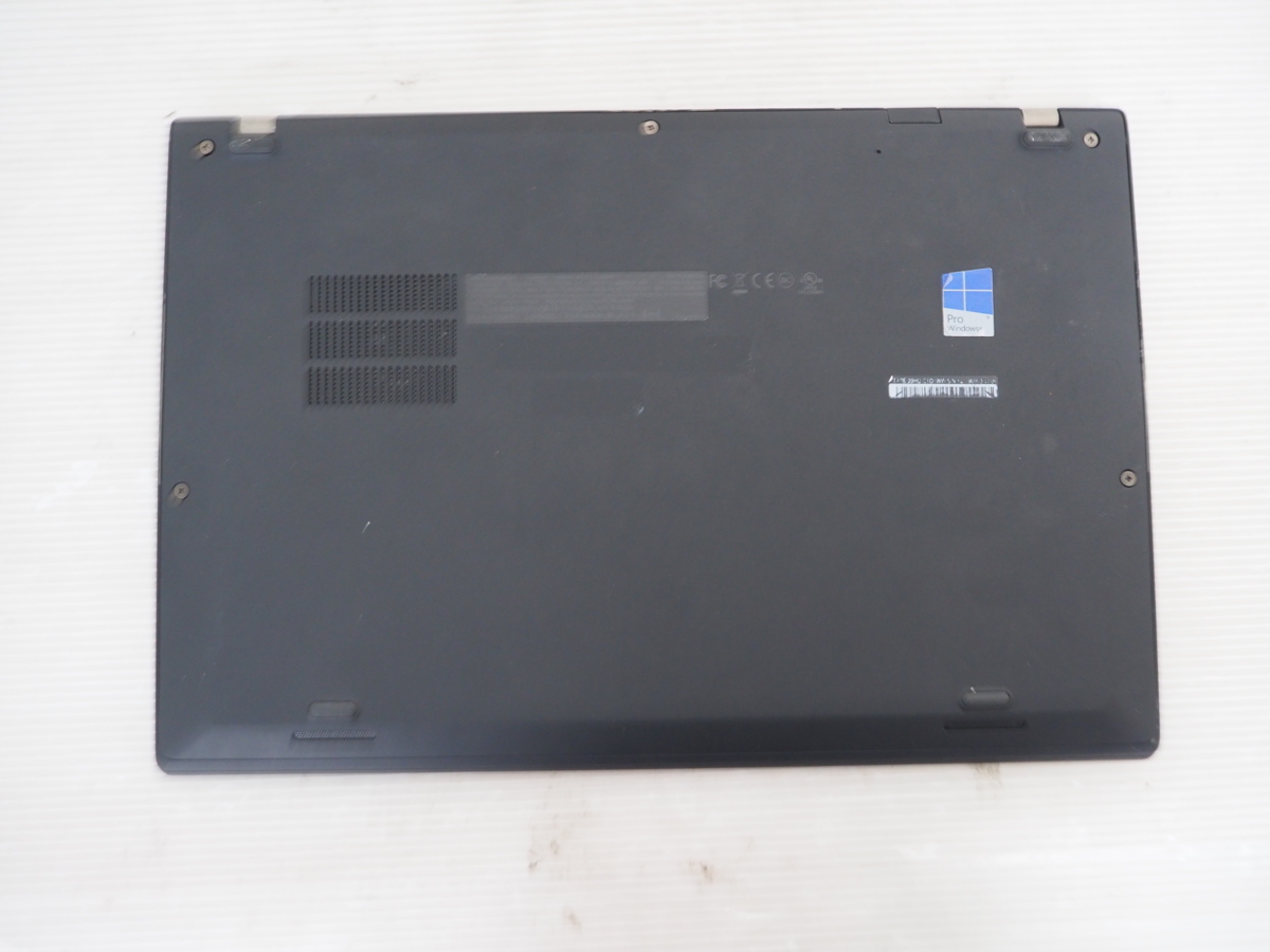 【ハード王】Lenovo ThinkPad X1 Carbon 20HQCTO1WW/Corei7-7500U/8GB/ストレージ無/バイオスOK/15574-G21_画像4