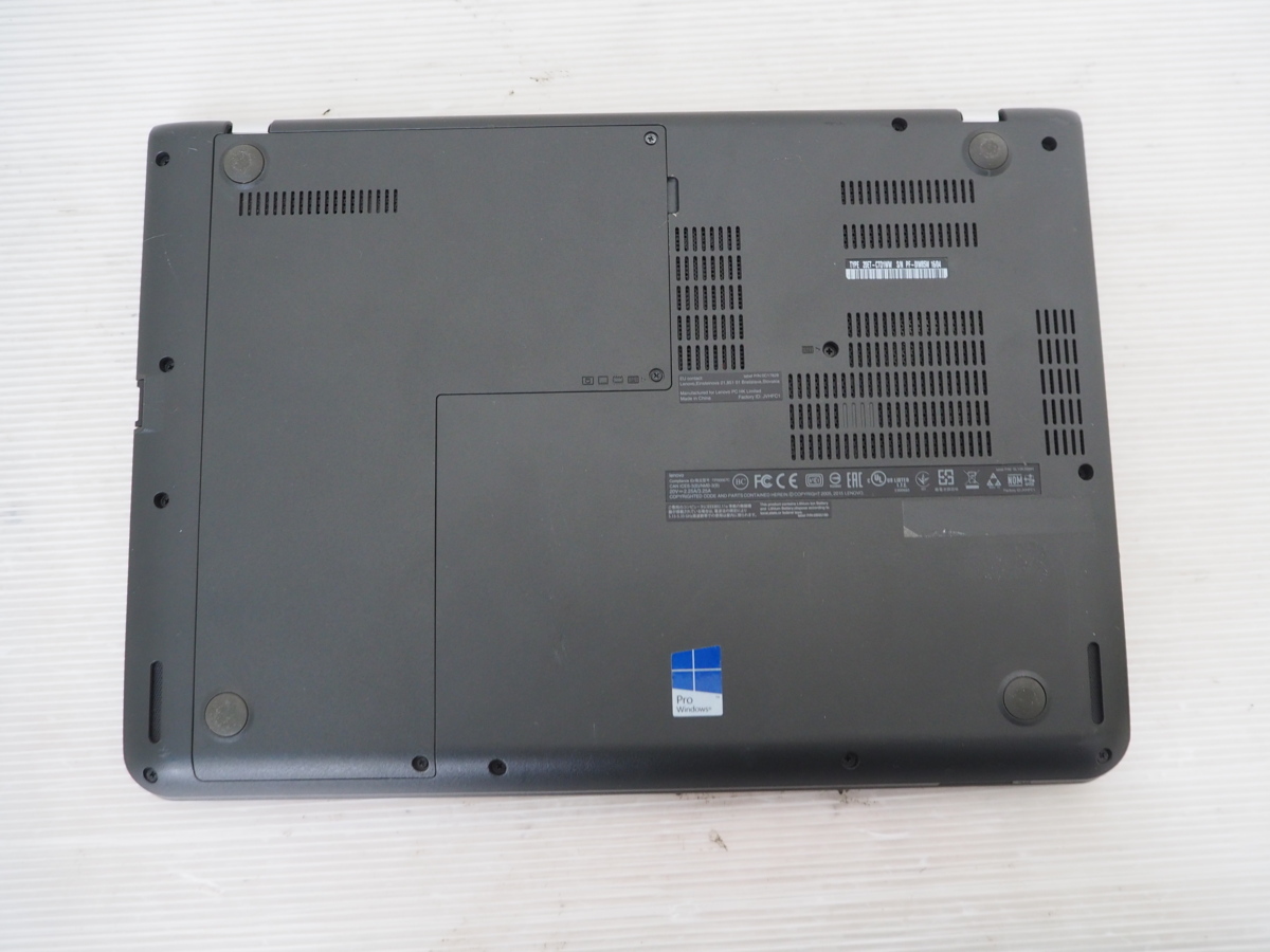 【ハード王】Lenovo ThinkPad 20ETCTO1WW/Corei5-6200U/8GB/ストレージ無/バイオスOK/15570-G21_画像4