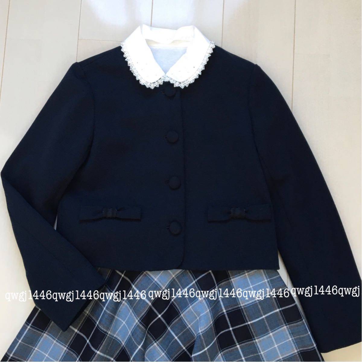 ポンポネット フォーマルスーツ 3点セット Lサイズ 160cm 卒業式 入学