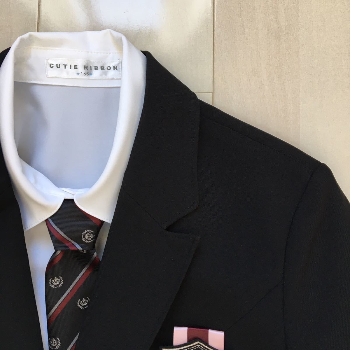 CUTIE RIBBON スーツ5点セット 165cm フォーマル 卒業式 入学式 卒服 発表会 結婚式 女の子 女児 キッズ キューティリボン 黒 冠婚葬祭|Yahoo!フリマ(旧PayPayフリマ) CUTIE RIBBON スーツ5点セット 165cm フォーマル 卒業式 入学式 卒服 発表会 結婚式 女の子 女児 キッズ キューティリボン 黒 冠婚葬祭|Yahoo!フリマ(旧PayPayフリマ)
