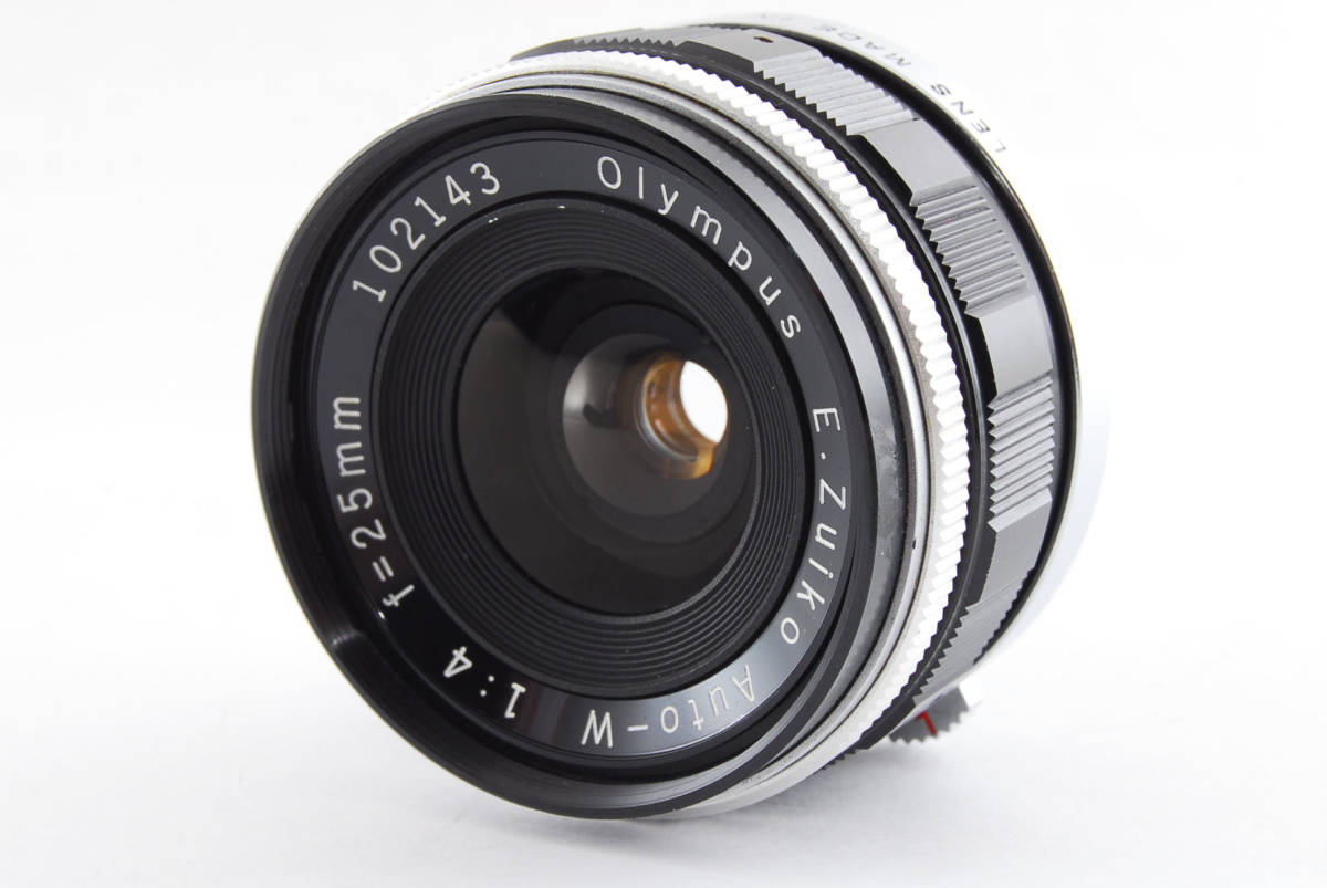 ☆極美品☆オリンパス OLYMPUS E.ZUIKO AUTO-W 25mm f4 ☆動作OK ...