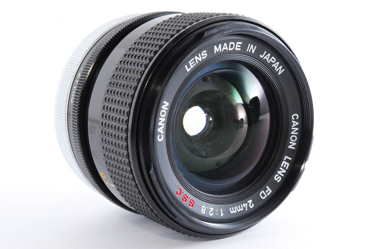 ☆極上外観☆キャノン CANON FD 24mm 2.8 S.S.C ☆動作OK☆#11231