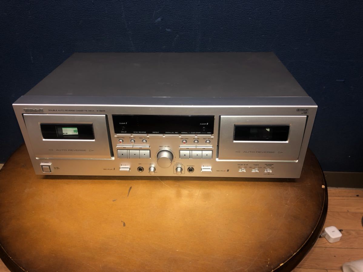 TEAC W-890R カセットデッキ www.gastech.com.tr