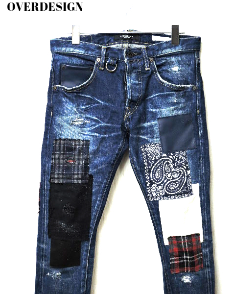 SALE/103%OFF】 OVERDESIGN オーバーデザイン パンツ 2 花柄 総柄