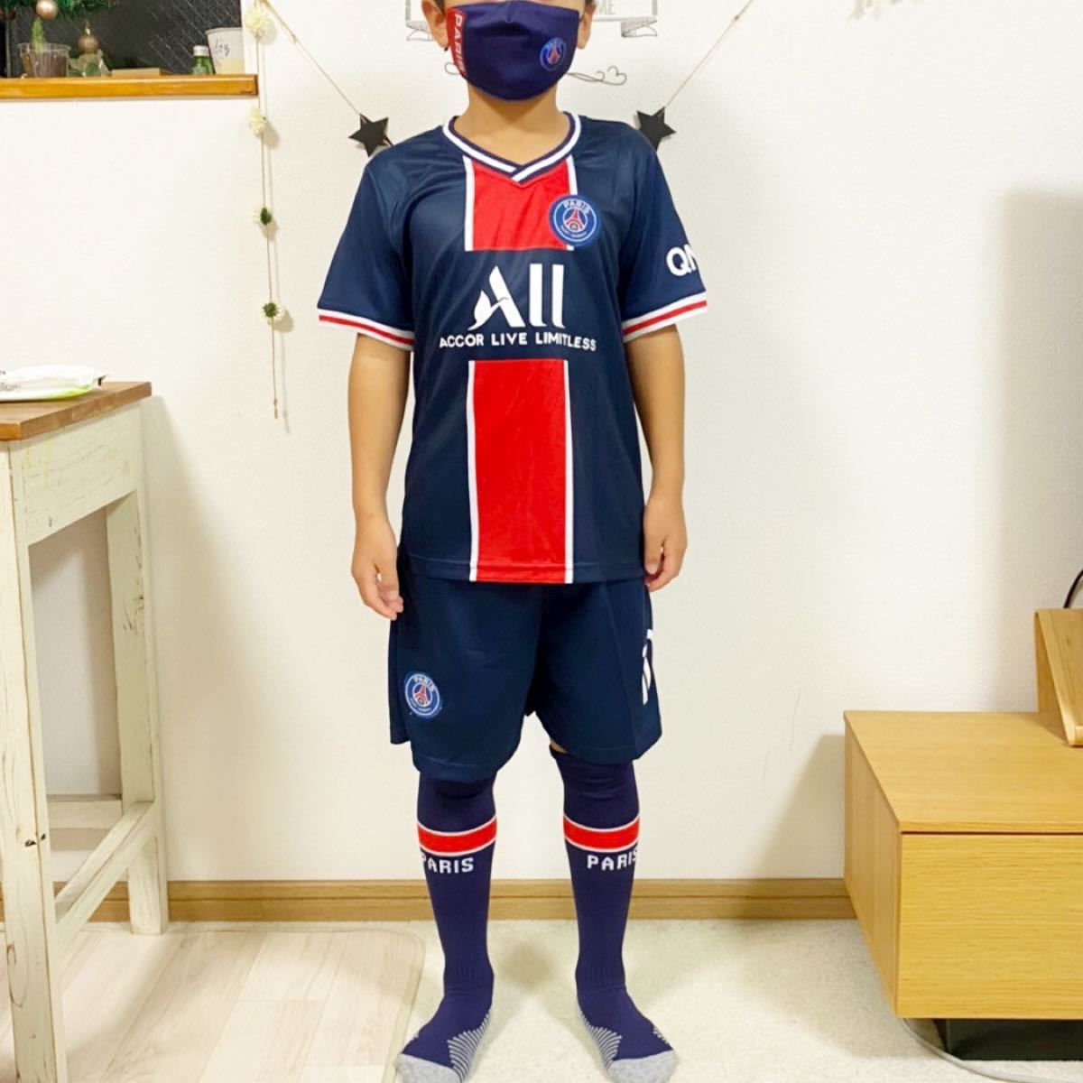 正規店 サッカー ユニフォーム ネイマール パリサンジェルマン PSG 140cm k