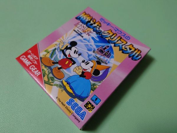 ■未開封新品 ゲームギア ミッキーマウス 魔法のクリスタル セガ GG■