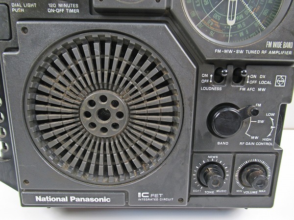 *[C34]National Panasonic National pala Sonic RF-877 Kuga No.7 BCL радио утиль 