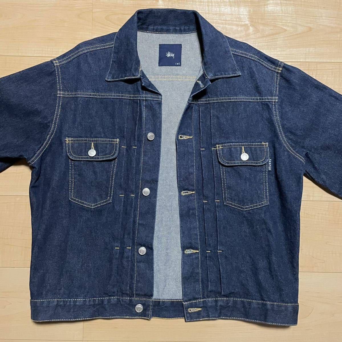 希少 デッドストック USA製 90's OLD STUSSY DENIM JACKET SECOND TYPE デニムジャケット オールド ステューシー リーバイス 2nd 507XX_画像10