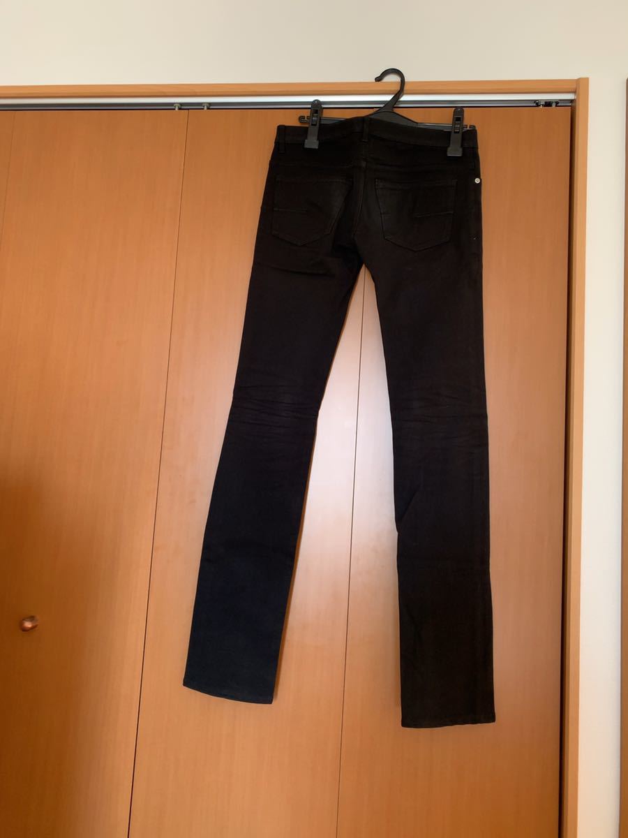 Dior homme ディオールオム スキニーパンツ 黒(ブラック) エディ