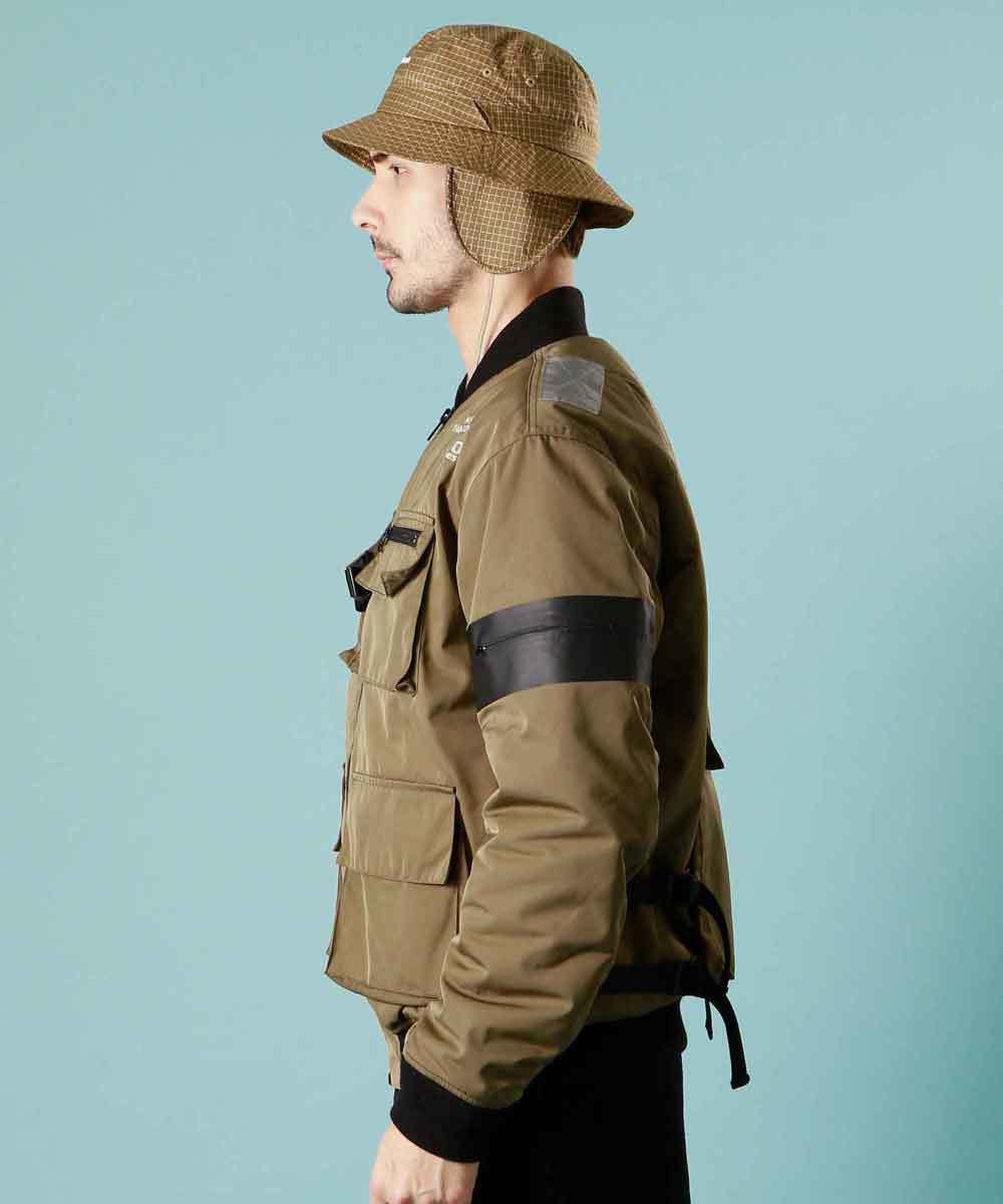 新品送料無料 AVIREX MULTI POCKET PADDING MILITARY JKT M 新品送料無料 AVIREX MULTI POCKET PADDING MILITARY JKT M