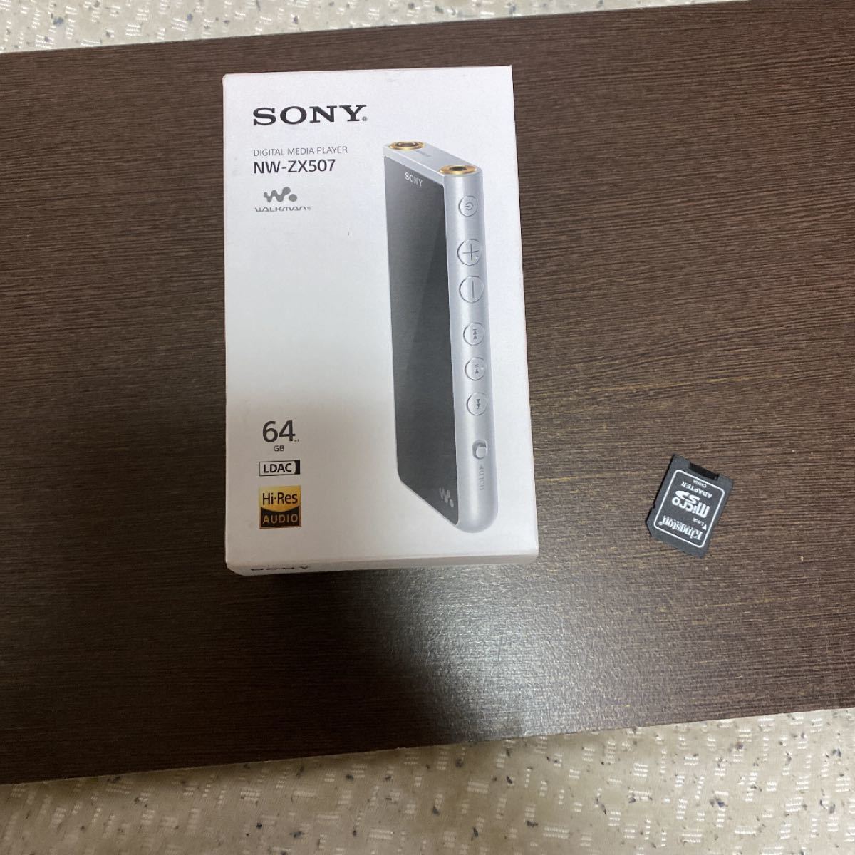 SONY ウォークマン ZX NW-ZX507 S 純正高音質SD64GB Teiban 