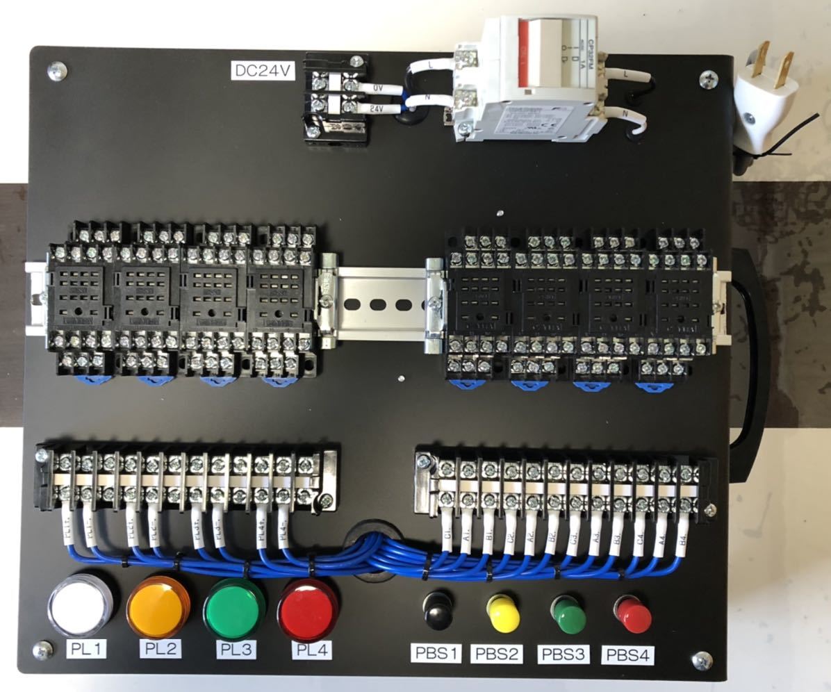 機械保全1級・2級 機械保全技能検定 電気系保全作業 実技 検定盤 電気