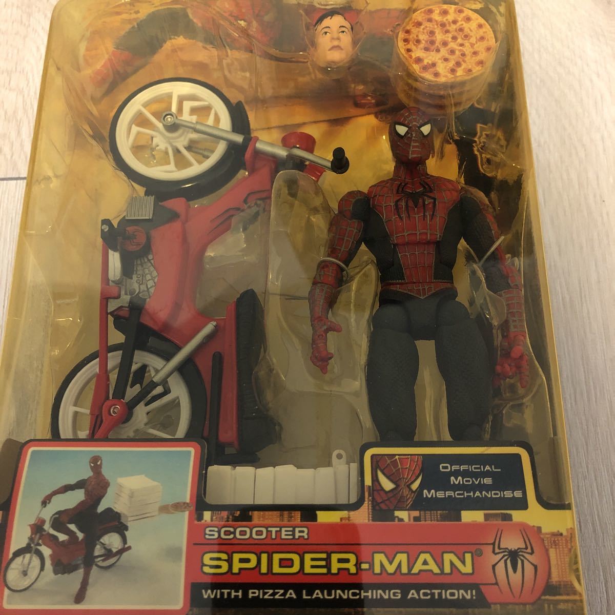 エッセンシャルコンフォート Toybiz トイビズ Spider-Man オートバイ