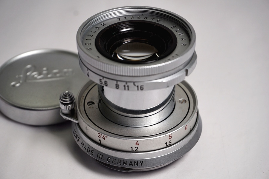 消費税無し 東京)Leica ライカ Mマウント レンズ 1965年 2120070 F2.8 50mm ELMAR WETZLAR LEITZ -  ライカ - labelians.fr