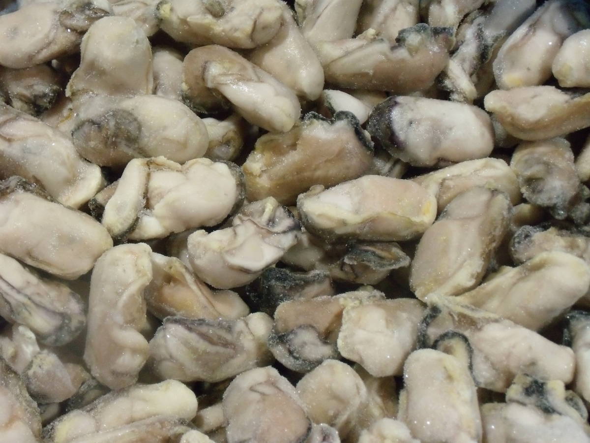 超激安！！■即決■数量限定品 訳アリ 1kg1199円 広島県産 生冷 牡蠣(カキ、かき)剥き身 3kg(1kg×3袋) 同梱可能_画像1