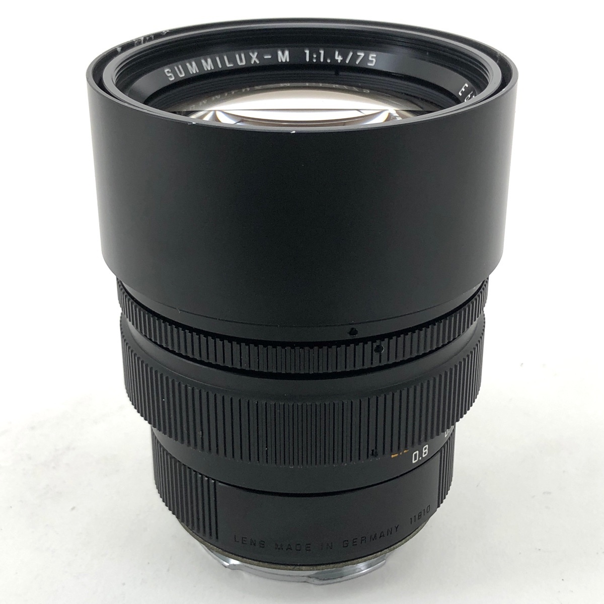 美品 ライカ Leica Summilux-M 75mm f1.4 E60 美品 ライカ Leica Summilux-M 75mm f1.4 E60 カメラ