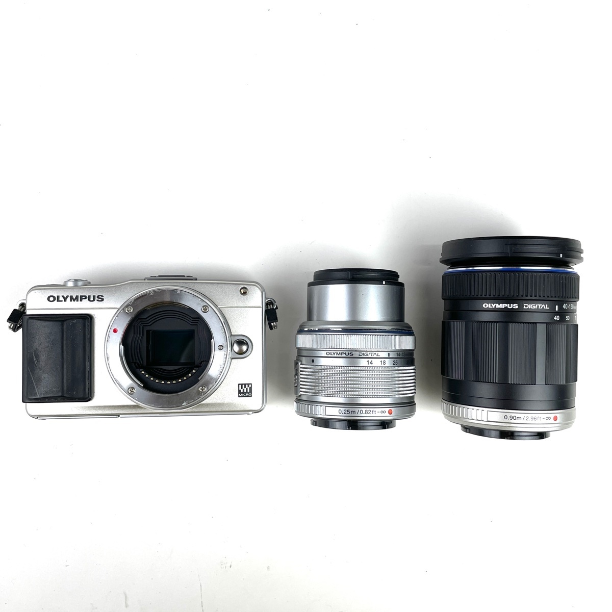 オリンパス OLYMPUS E-PM2 ダブルズームキット デジタル ミラーレス