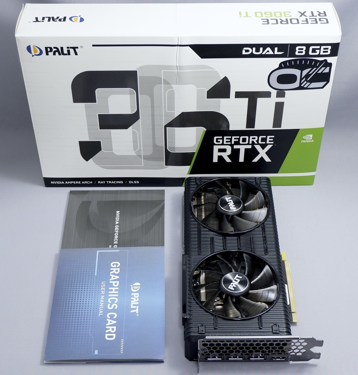 Palit GeForce RTX 3060 Ti Dual OC 8GB GDDR6 非LHR｜PayPayフリマ