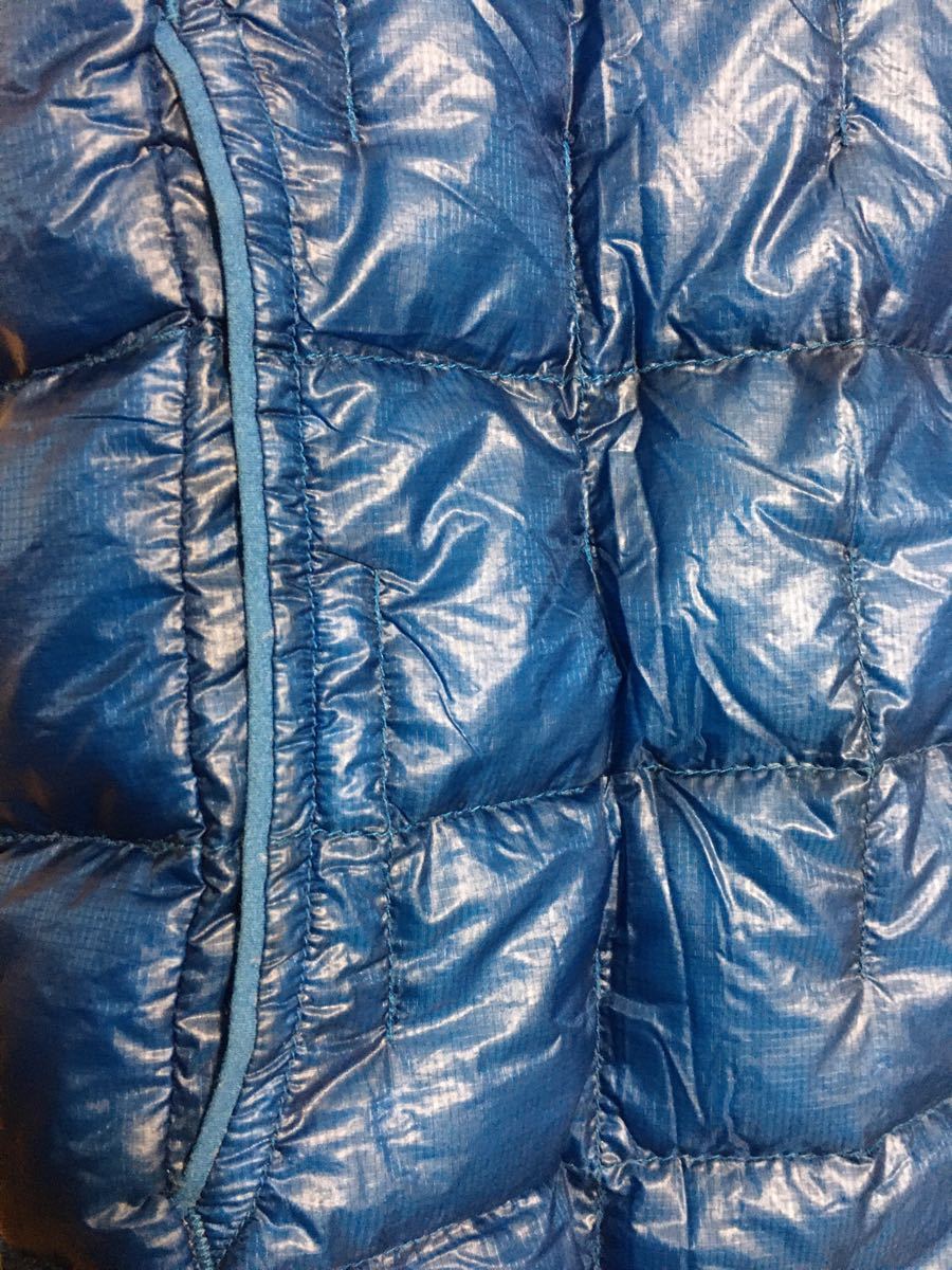 モンベル プラズマ1000 ダウンジャケット Men's サイズ M ブルー モンベル プラズマ1000 ダウンジャケット Men's サイズ M ブルー