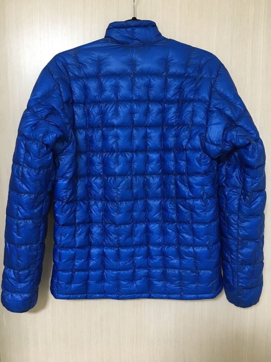 モンベル プラズマ1000 ダウンジャケット Men's サイズ M ブルー モンベル プラズマ1000 ダウンジャケット Men's サイズ M ブルー