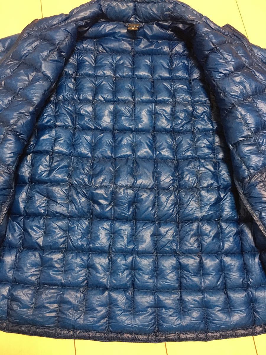 モンベル プラズマ1000 ダウンジャケット Men's サイズ M ブルー モンベル プラズマ1000 ダウンジャケット Men's サイズ M ブルー