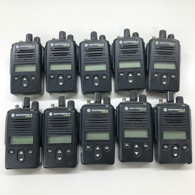 【一部予約販売中】 デジタル簡易無線機 GDB3500 4台セット⑥