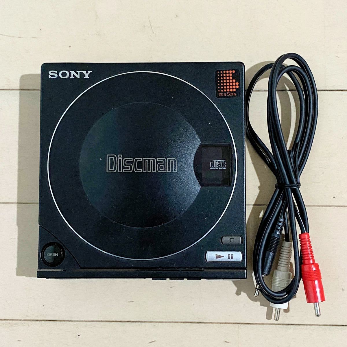 Sony Industrial Discman D10 Bp 100 Model Cd Player