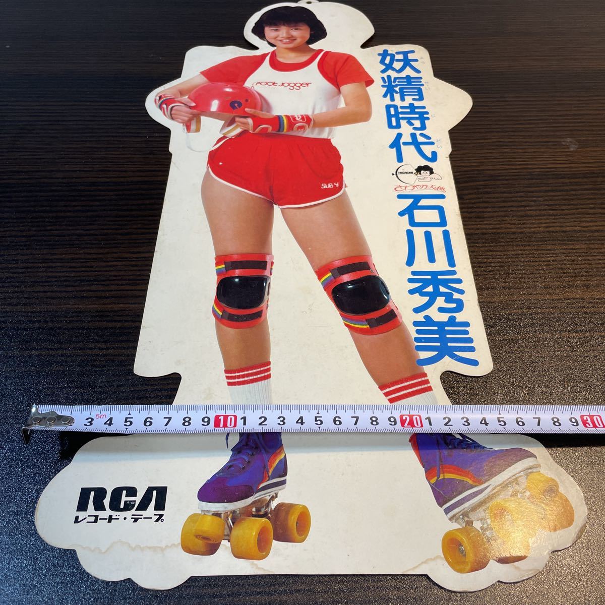  Ishikawa Hidemi подлинная вещь для продвижения товара реклама pop 80 годы идол кассетная лента запись .. времена Showa Retro 