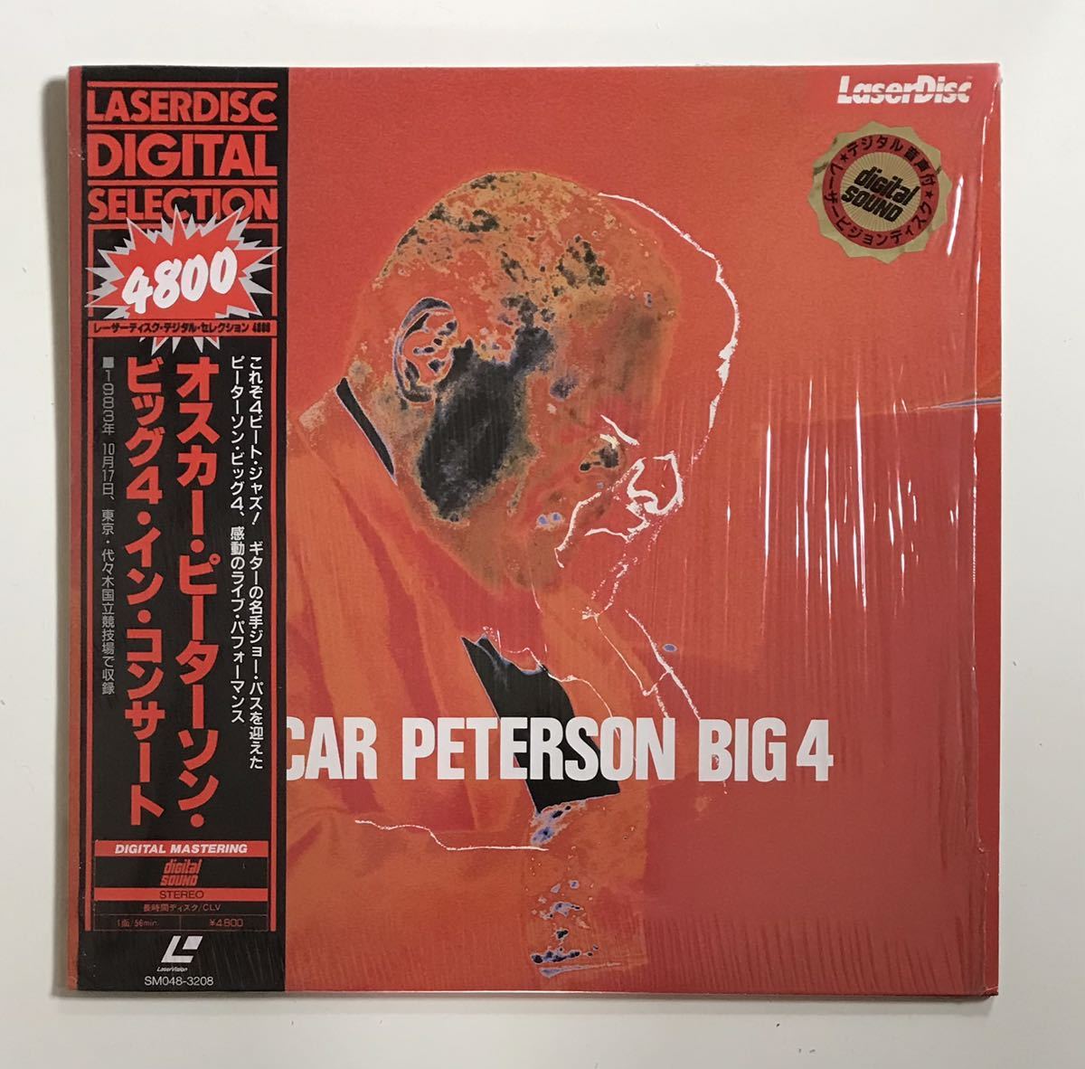 OSCAR PETERSON BIG 4 83*LIVE IN JAPAN ( laser disk )