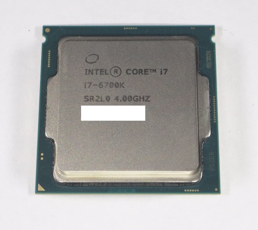 Intel Core i7-6700K(LGA1151,4.0GHz,4コア8スレッド,TDP91W) www