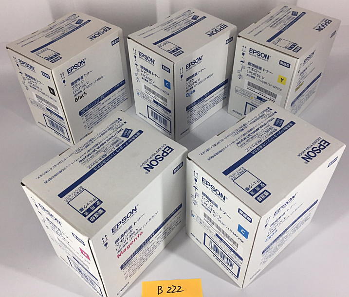 卸し売り購入 B-222【新品】 エプソン EPSON 環境推進トナー LPC4T9K V