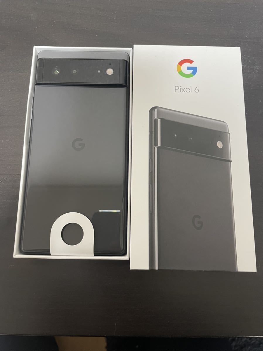新品未使用品】 Google Pixel 6 128 ストーミーブラック au SIM 新品未使用品】 Google Pixel 6 128 ストーミーブラック au SIM