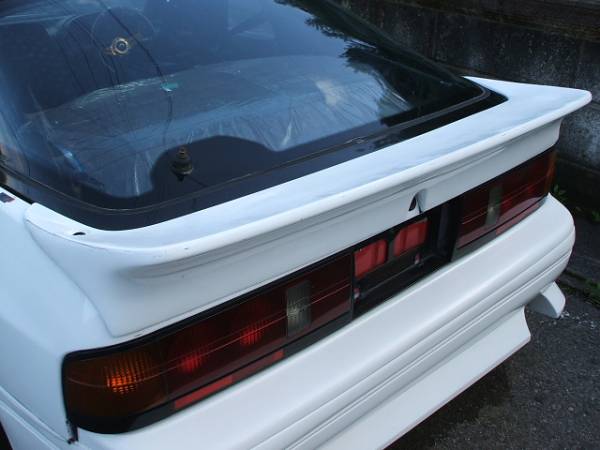 GE極上 FC3S RX7 リアスポイラー 前期 後期 FRP リアウイング 湾岸 www