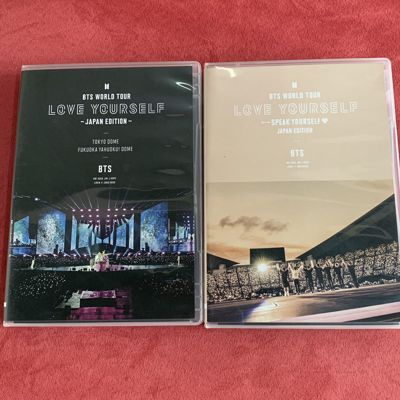 ２点セット BTS DVD BTS/SPEAK YOURSELF+ LOVE YOURSELF 通常盤 DVD _画像2