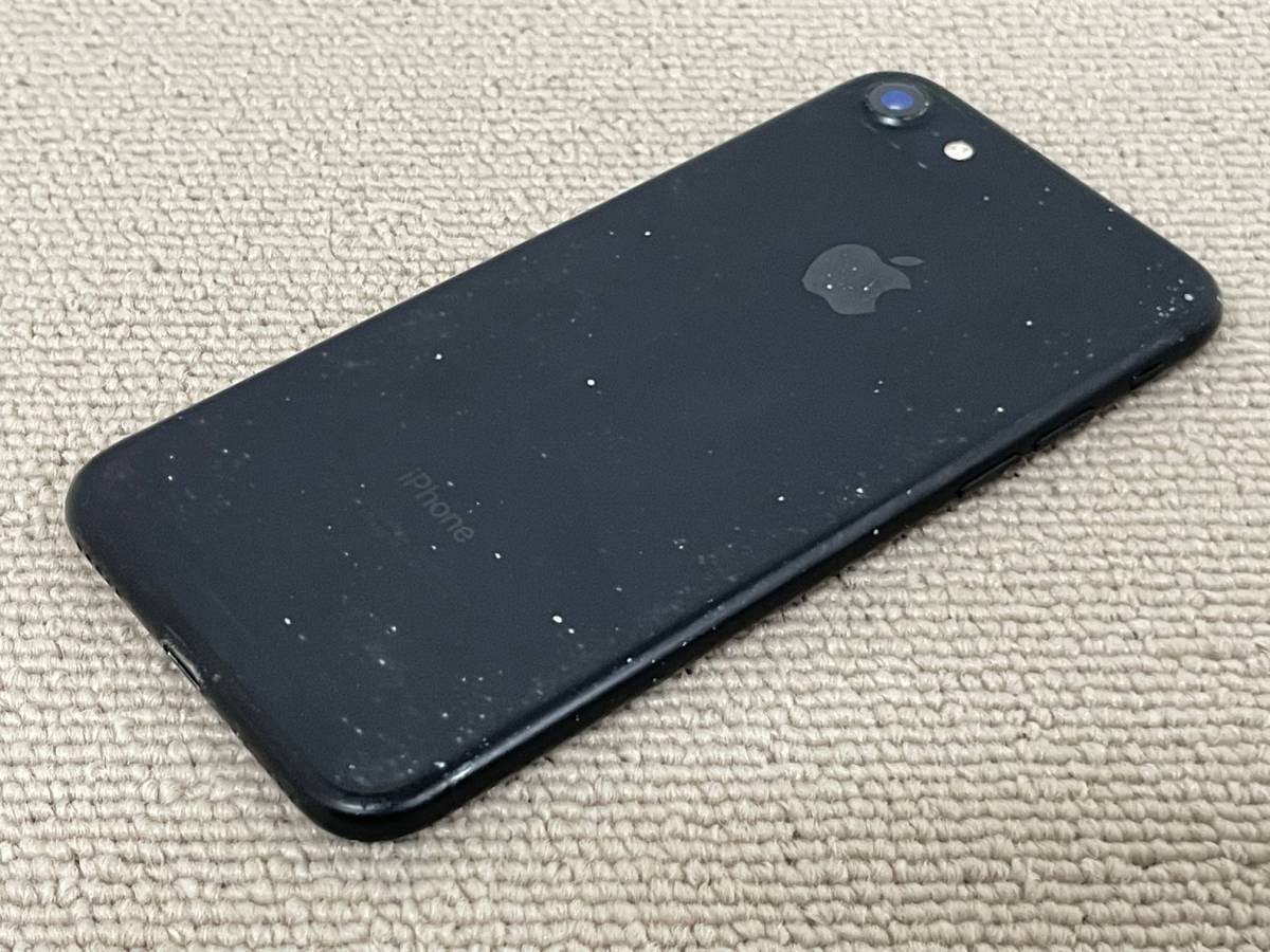 ジャンク品 画面割れ 通電不可 Apple アップル iPhone 7 32GB ブラック 