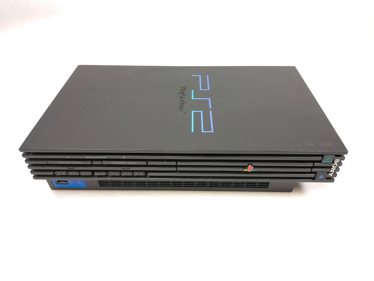 PlayStation2本体SCPH-30000 PS2ソフト 8Mメモリカード1枚　コントローラー2個付き