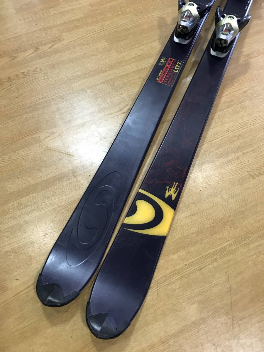 即滑走OK!即落19800円 SALOMON TENEIGHTY 1080 JF CUSSON /BIND S810TI