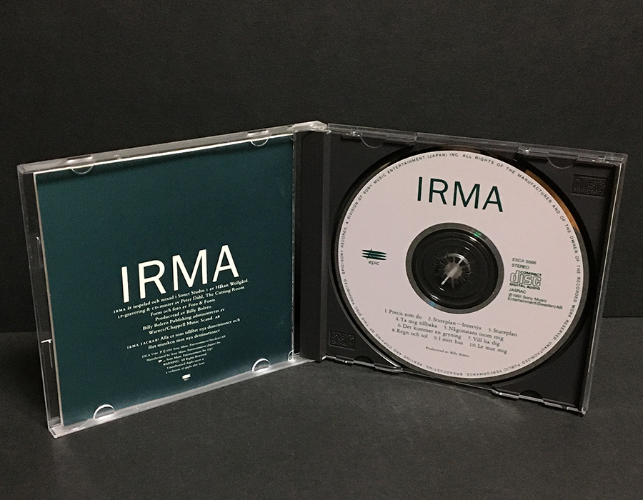 CD［イルマ IRMA］国内盤◆スウェーデン_画像3