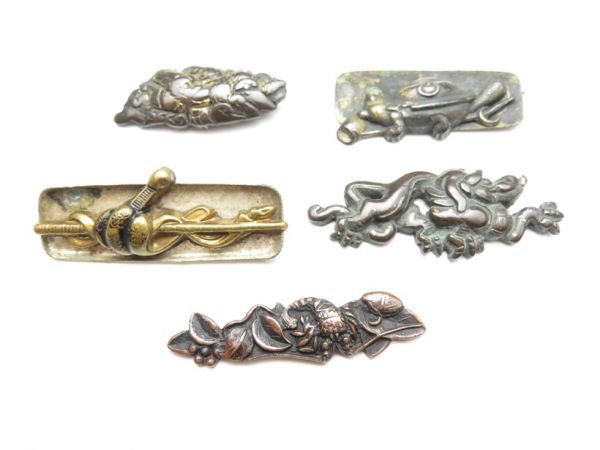 2635】刀装具<検=刀・甲冑・兜・太刀・短刀>オリジナル 金具一括
