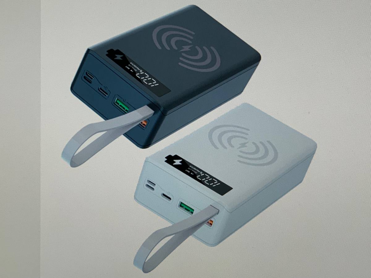 AquaPC*Qc3.0- wireless charge box 12x18650,DIY, power Bank, dual USB, super high capacity power Bank **W