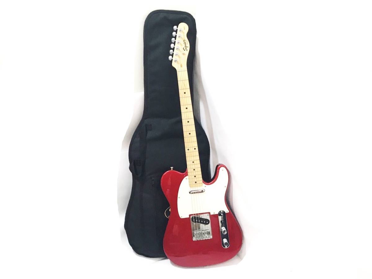 Squier by Fender スクワイヤー スクワイア フェンダー TELE テレキャスター エレキギター レッド 赤 弦楽器 サウンド ロック(23652IK1) Squire by FENDER スクワイヤー フェンダー