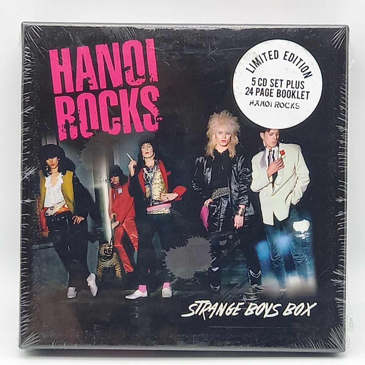 C-0333★未開封　輸入盤CD 5枚組★HANOI ROCKS／STRANGE BOYS　BOX ハノイロックス　ストレンジボーイズ　マイケルモンロー 　 _画像1