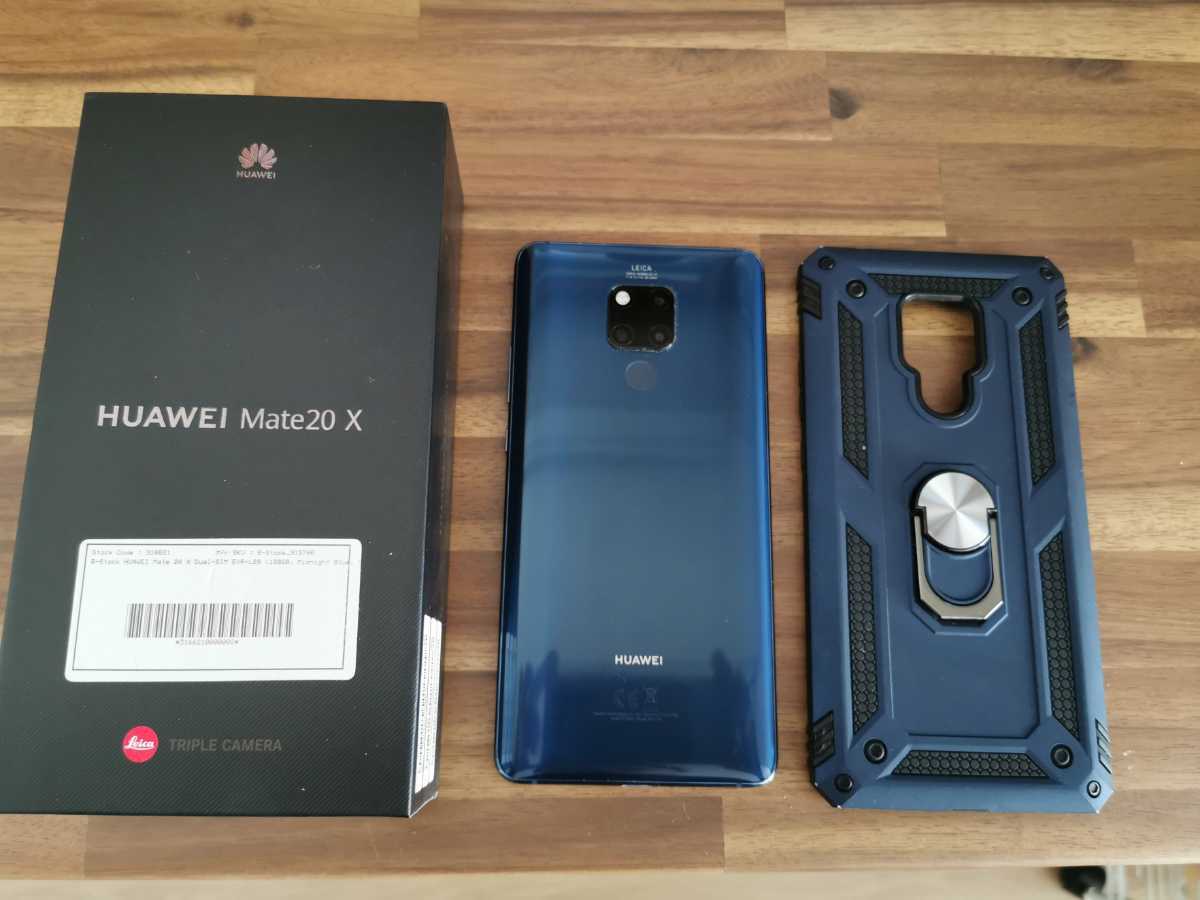 HUAWEI Mate20X EVR-L29 グローバル版 GMS対象製品 MIDNIGHT BLUE