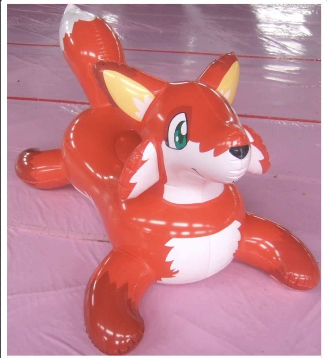 フォックス キツネ フロート 空気ビニール風船 浮き輪 レア 新製品