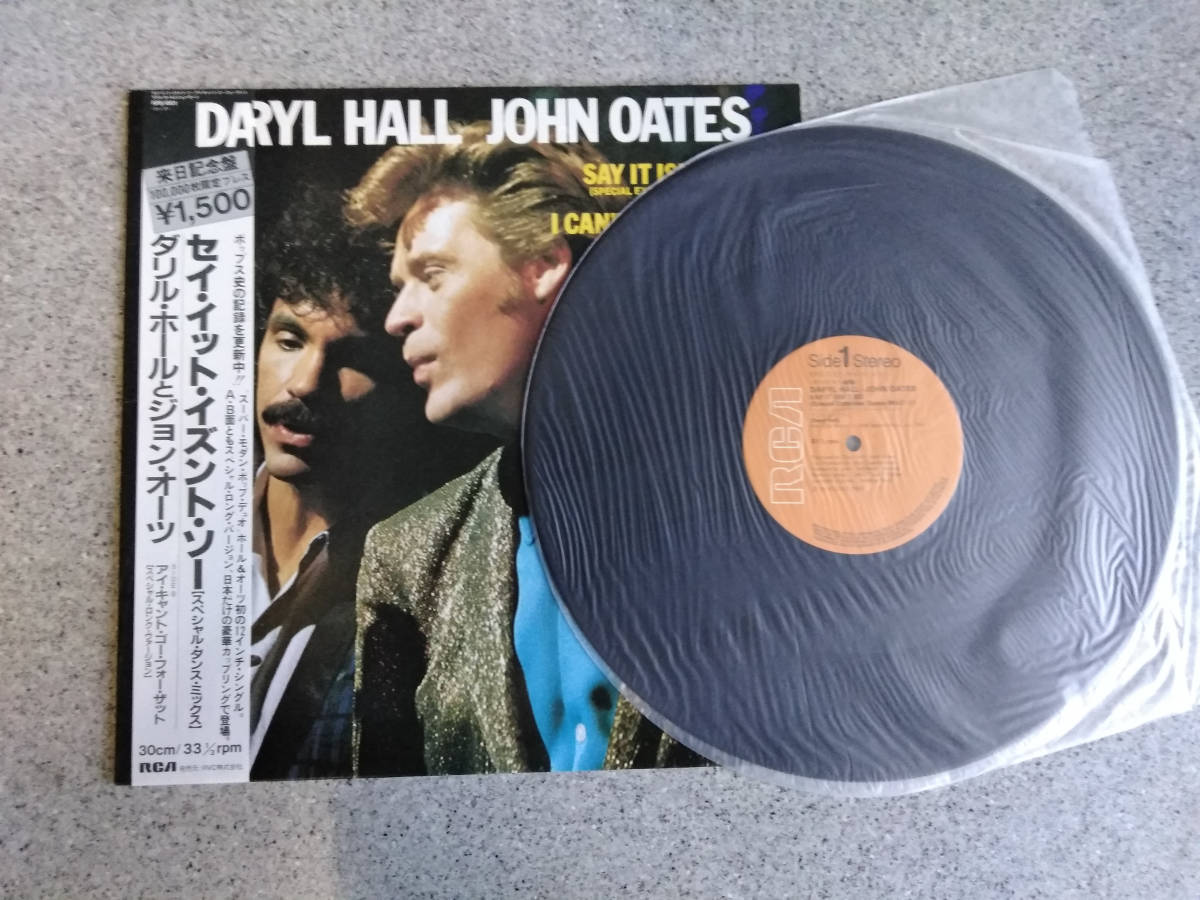 Daryl Hall & John Oates ダリル・ホール&ジョン・オーツ 　Say It Isn't So 　帯付き_画像3