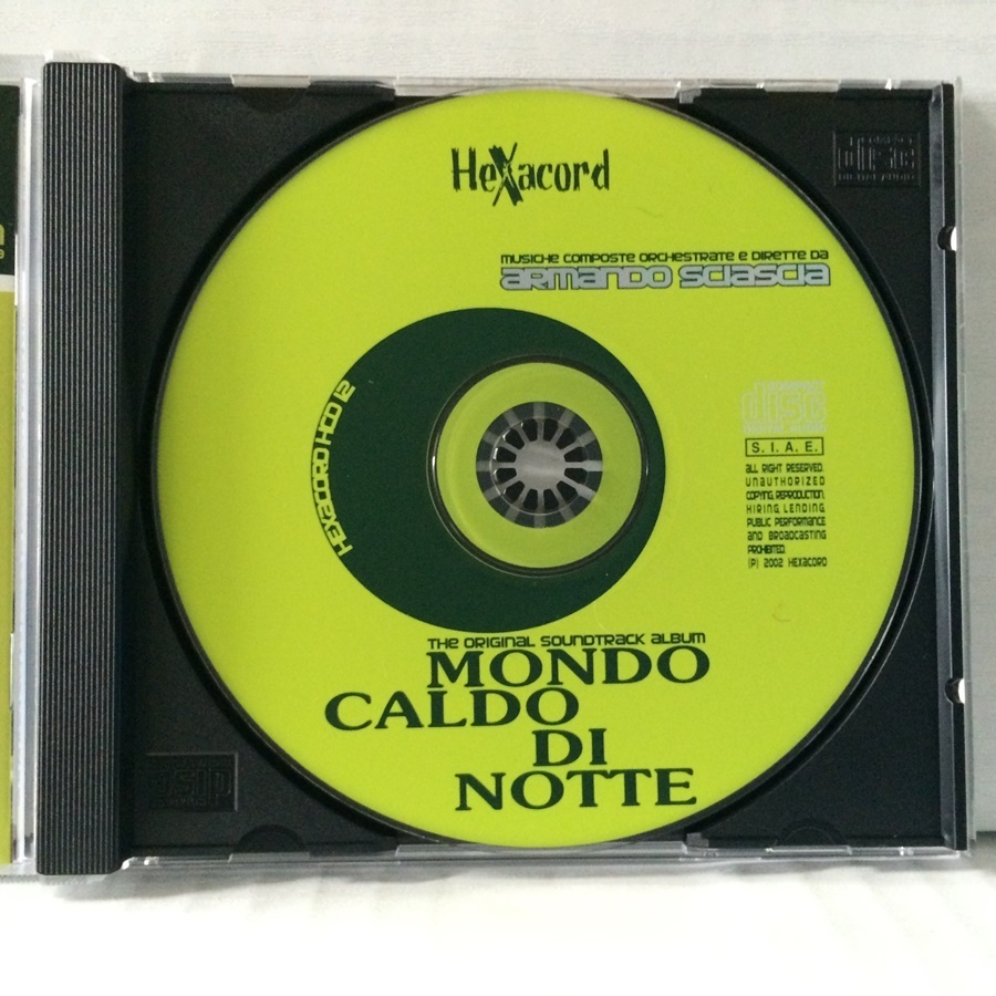 CD 世界の熱い夜 MONDO CALDO DI NOTTE HCD12_画像4