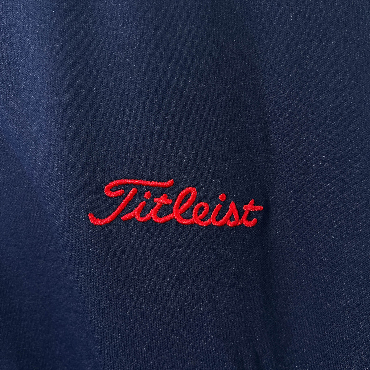 Titleist タイトリスト フルジップ ジャケット ジャンバー ブルゾン L /メンズ/ゴルフ/ジャージ/トラック/紺/ネイビー_画像5