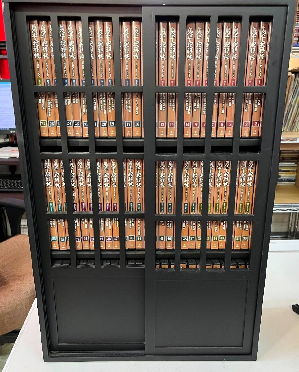 ○鬼平犯科帳 DVDコレクション 全81巻+専用棚セット lbwlawyers.com